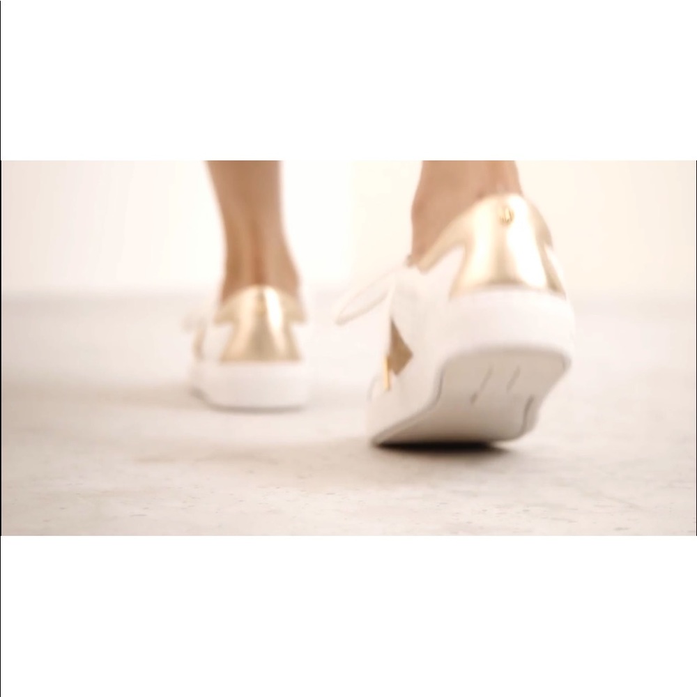MICHAEL KORS Colby sneakers/ gold ⚡️⚡️ - Picture 5 of 10